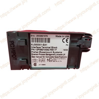 EMERSON KJ3003X1-EA1 12P0921X042-liitäntä